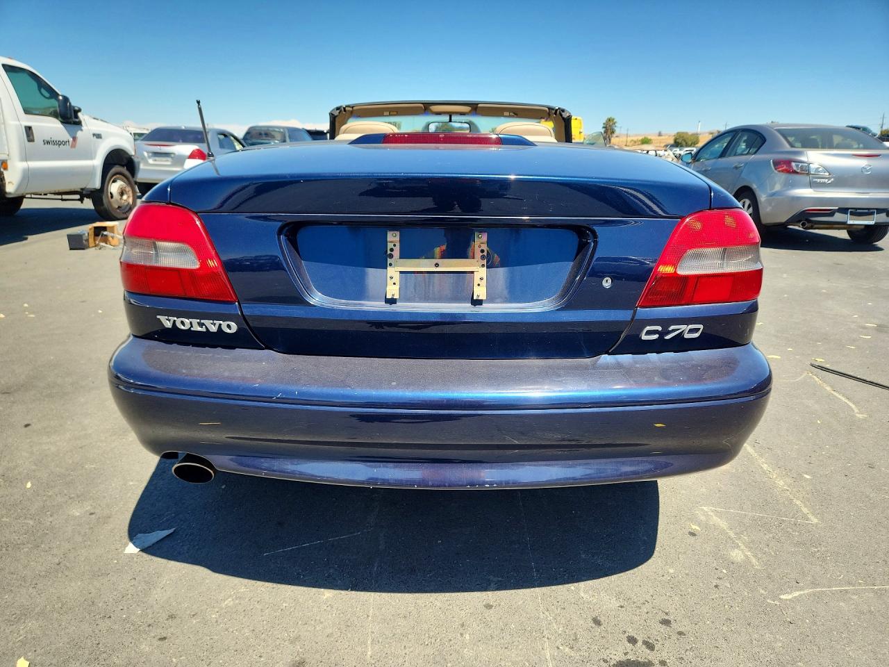 2000 Volvo C70 Turbo Blue vin: YV1NC56D9YJ011731