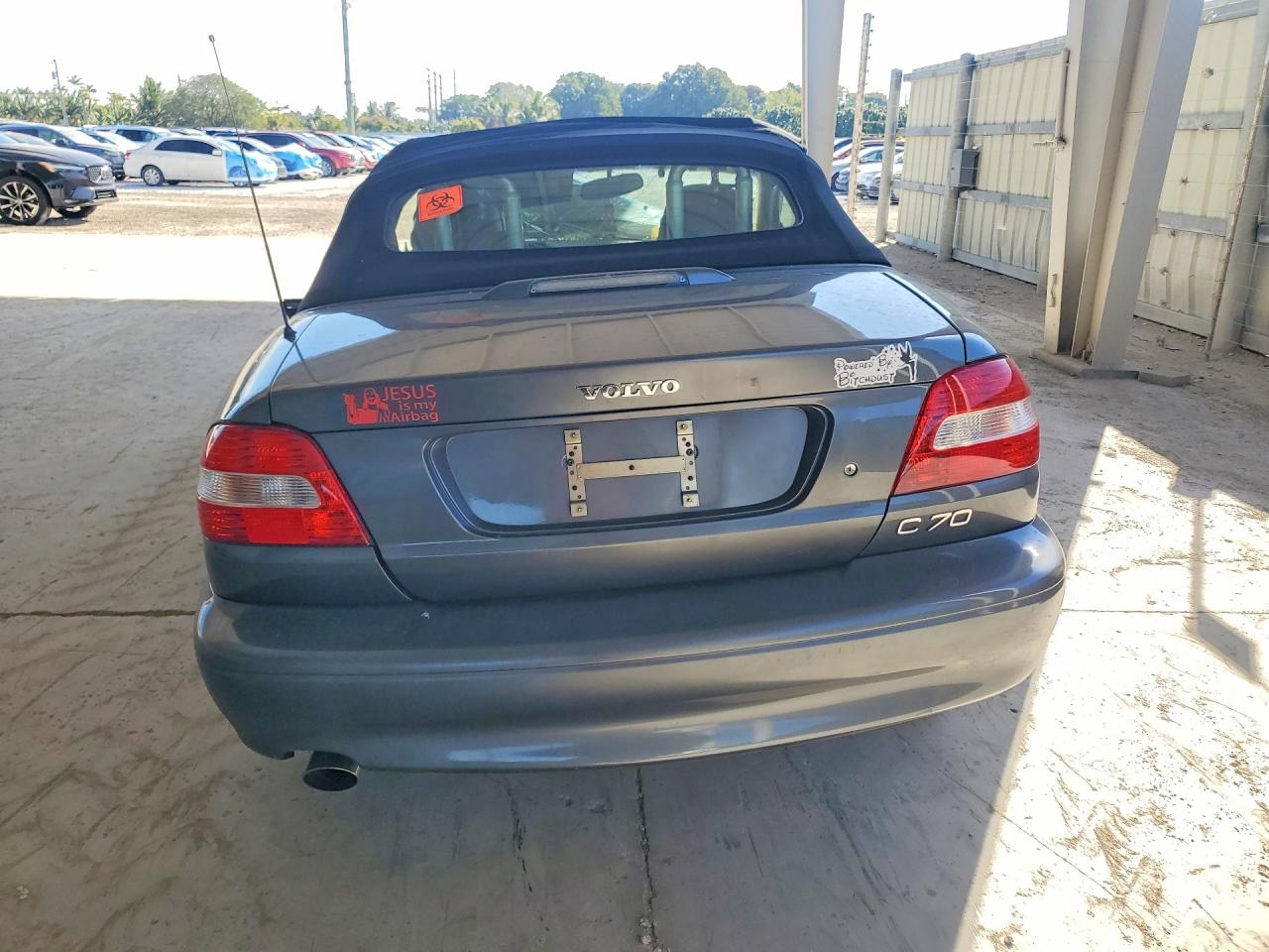 2003 Volvo C70 Hpt Gray vin: YV1NC62D13J035347