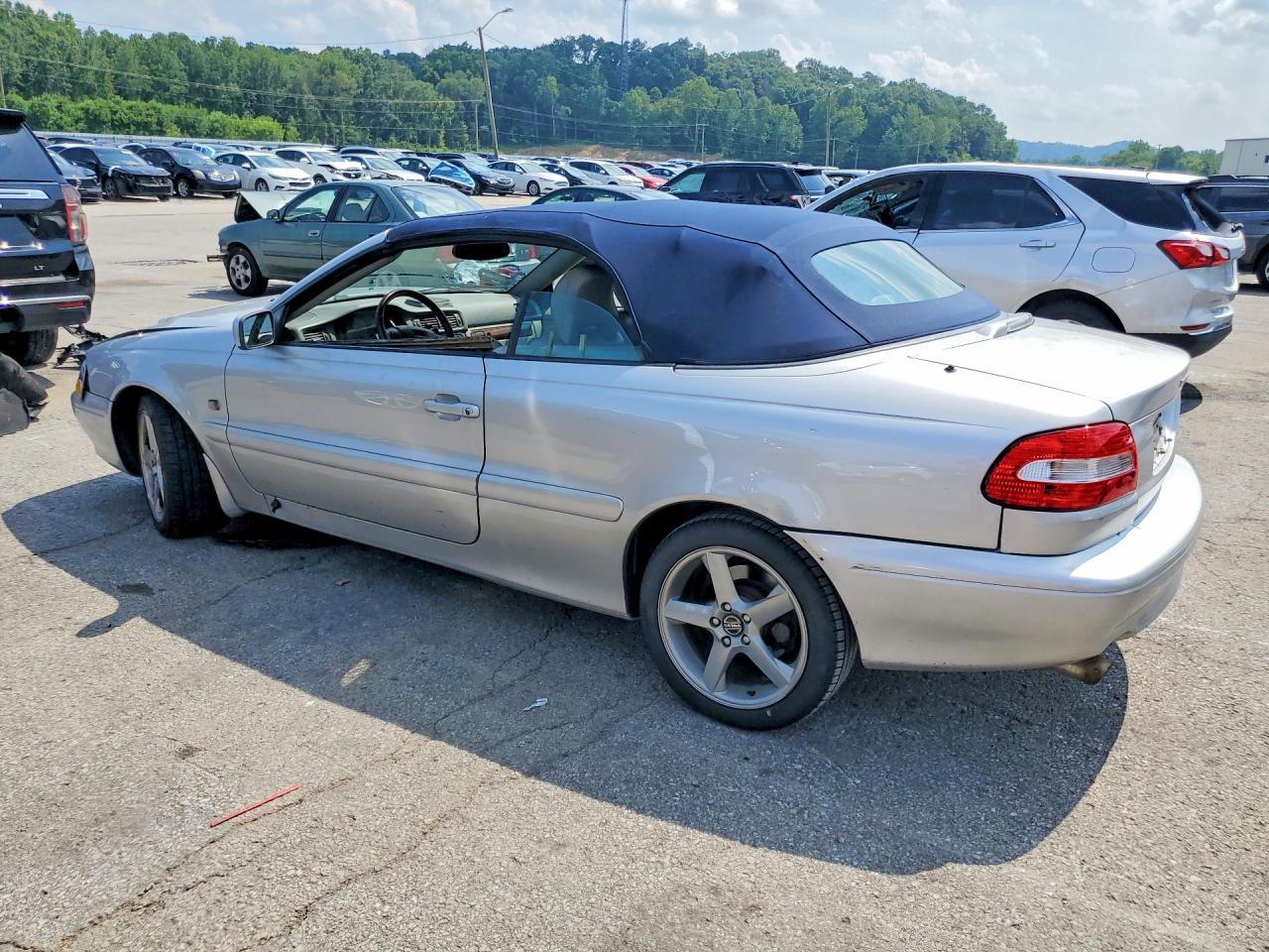 2004 Volvo C70 Hpt Silver vin: YV1NC62D14J049606