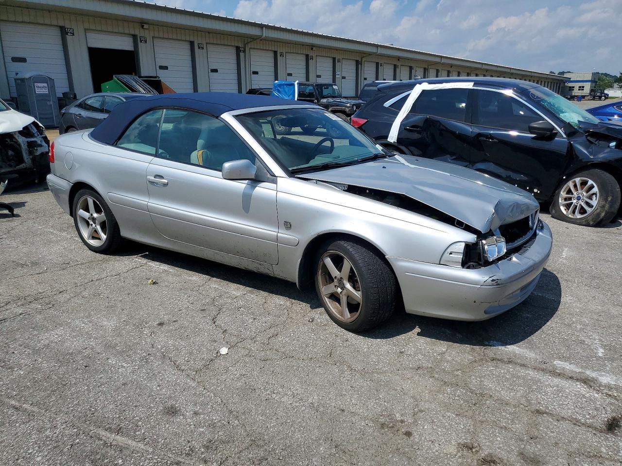 2004 Volvo C70 Hpt Silver vin: YV1NC62D14J049606