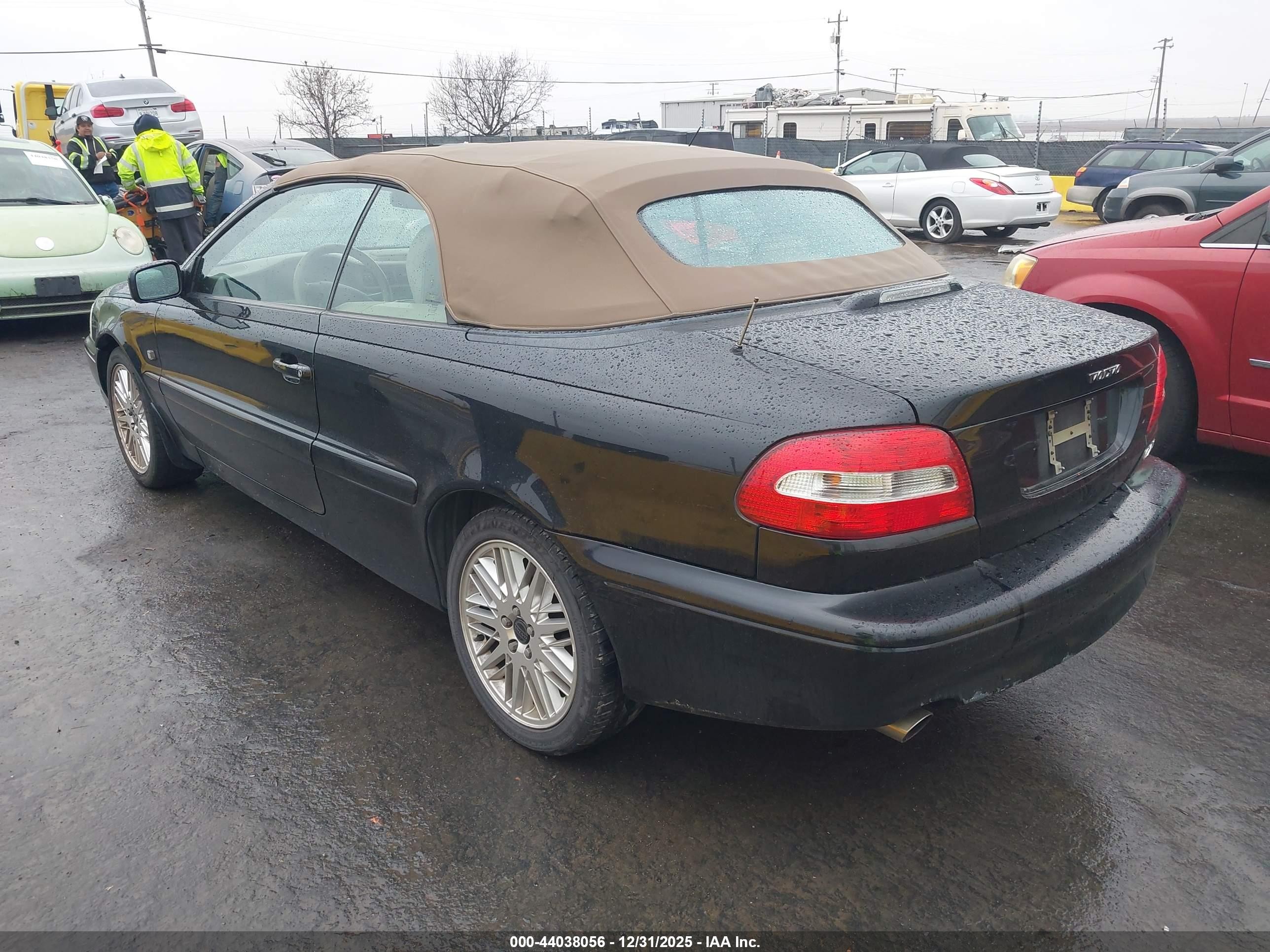 2003 Volvo C70 Ht Black vin: YV1NC62D43J035679