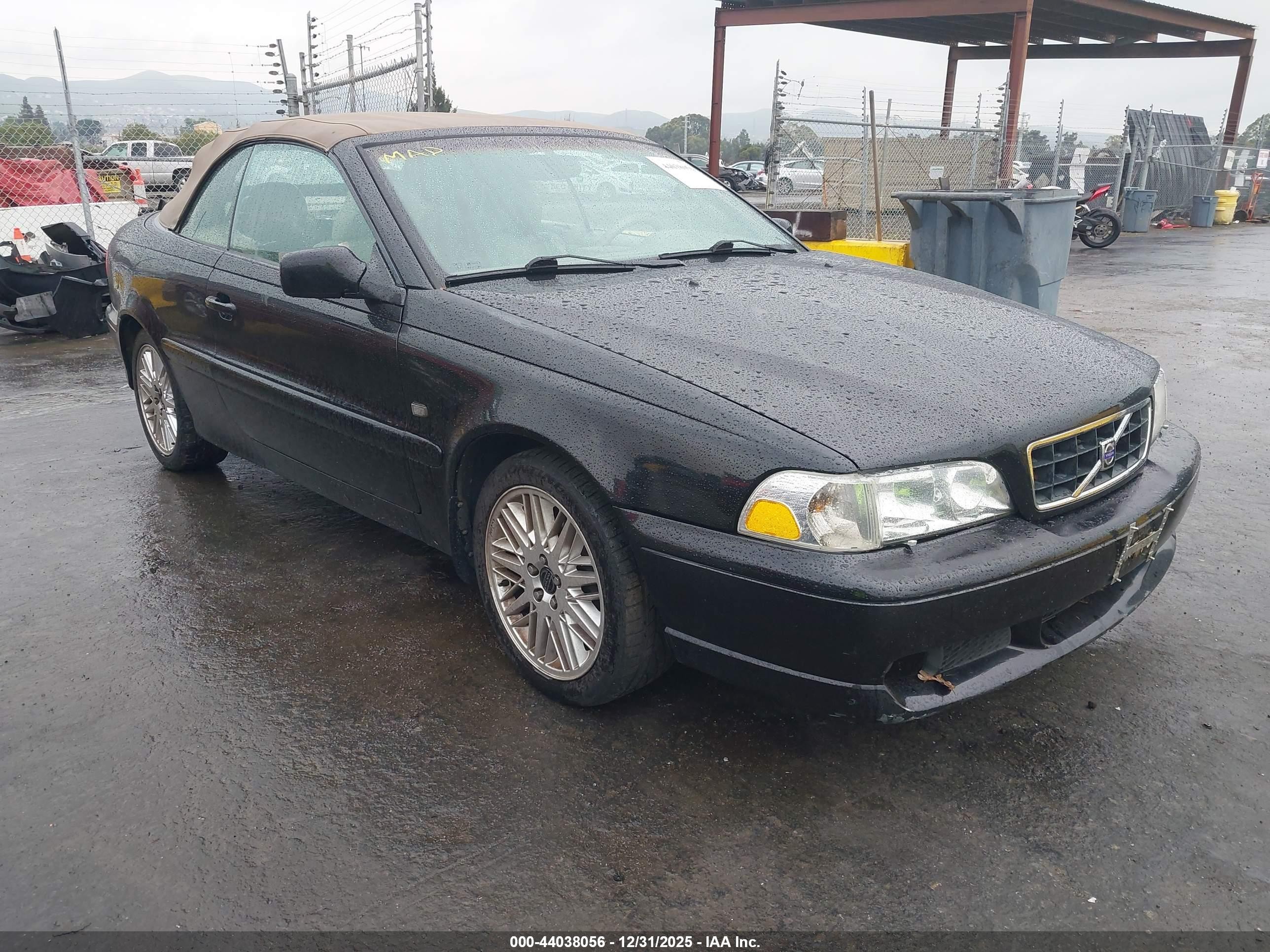 2003 Volvo C70 Ht Black vin: YV1NC62D43J035679