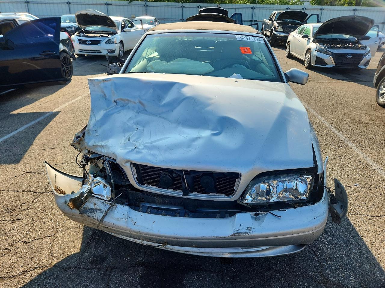 2004 Volvo C70 Hpt Серебряный vin: YV1NC62D44J061555