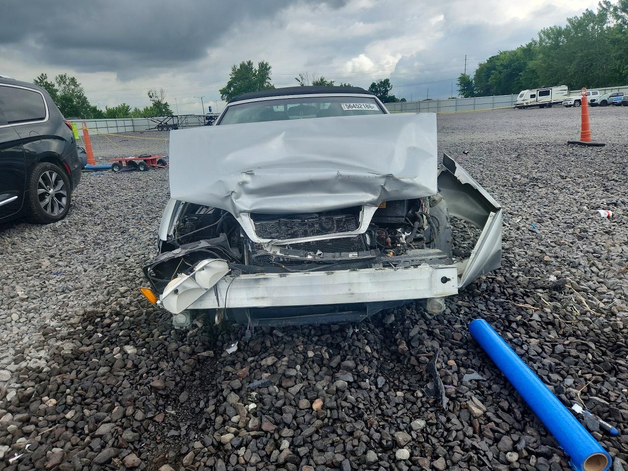 2003 Volvo C70 Hpt Silver vin: YV1NC62D73J035370