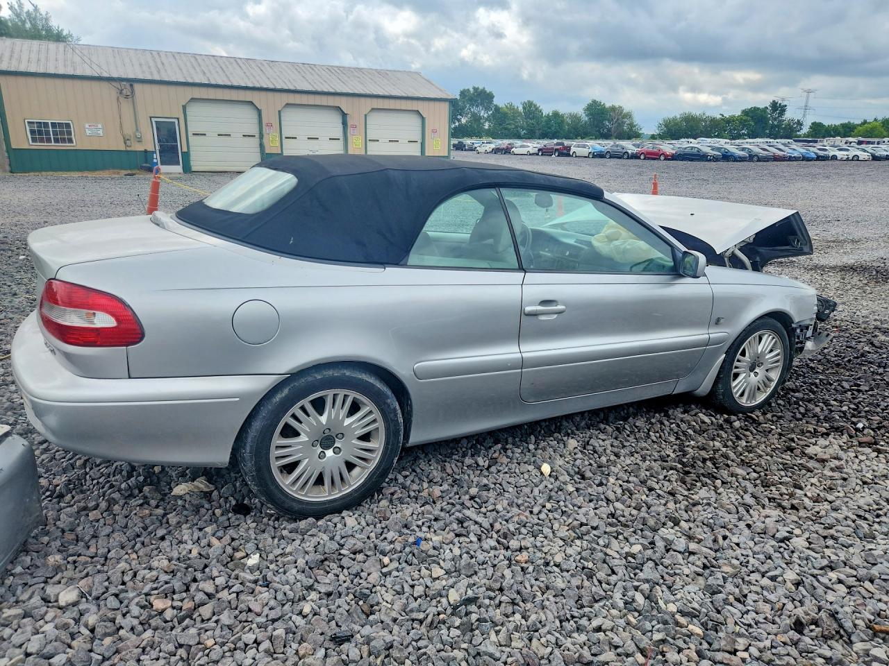 2003 Volvo C70 Hpt Silver vin: YV1NC62D73J035370