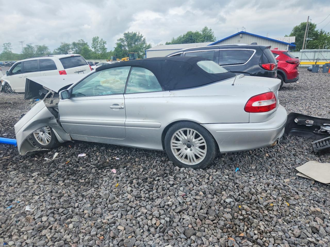 2003 Volvo C70 Hpt Silver vin: YV1NC62D73J035370