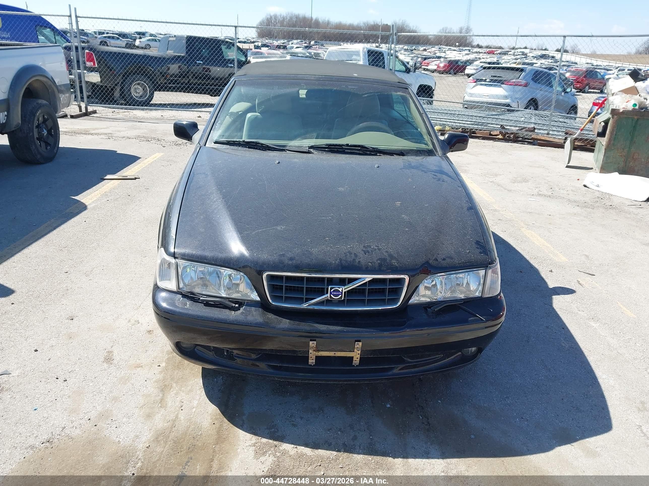 2003 Volvo C70 Lt Black vin: YV1NC63D23J036330