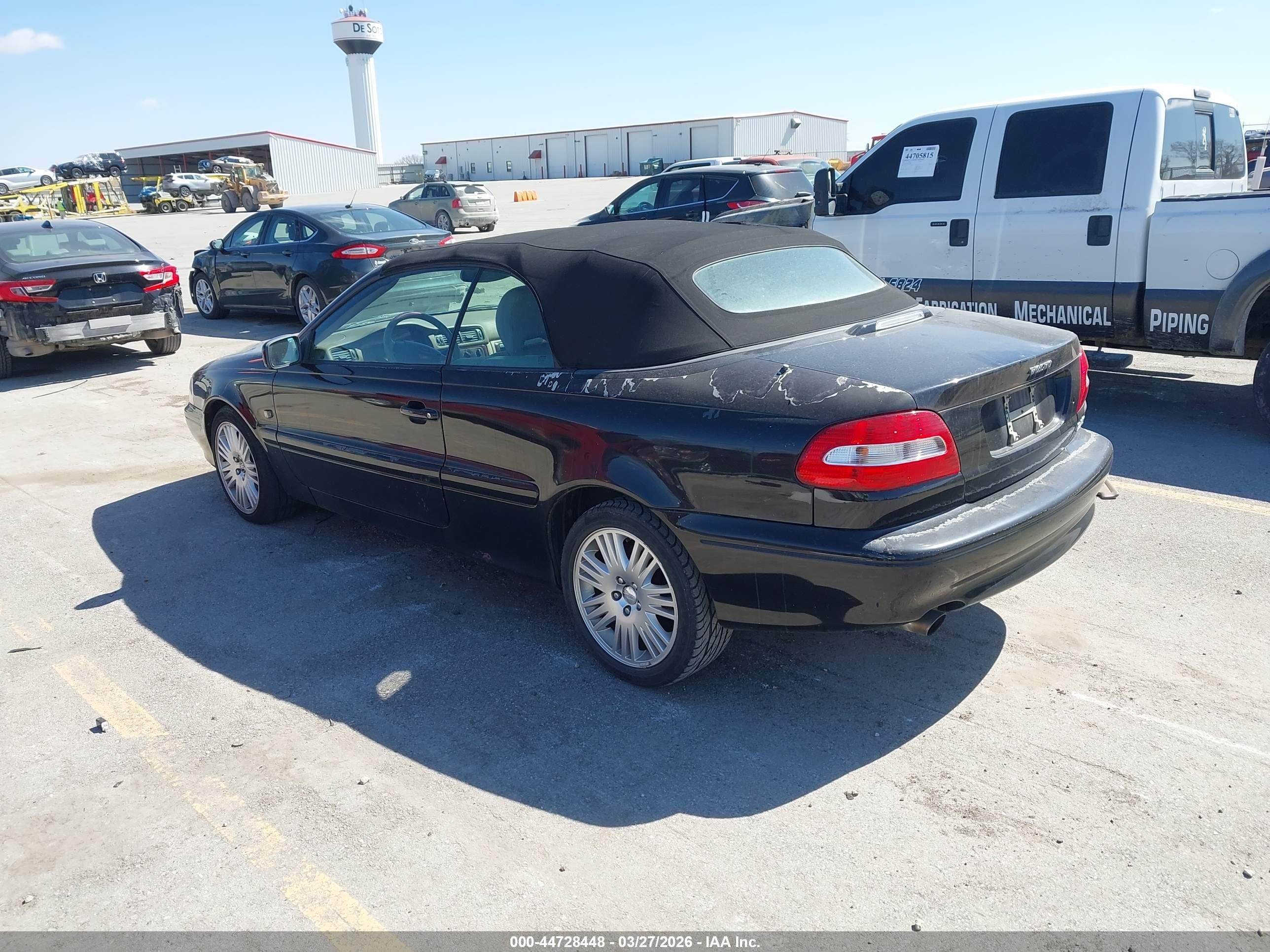 2003 Volvo C70 Lt Black vin: YV1NC63D23J036330