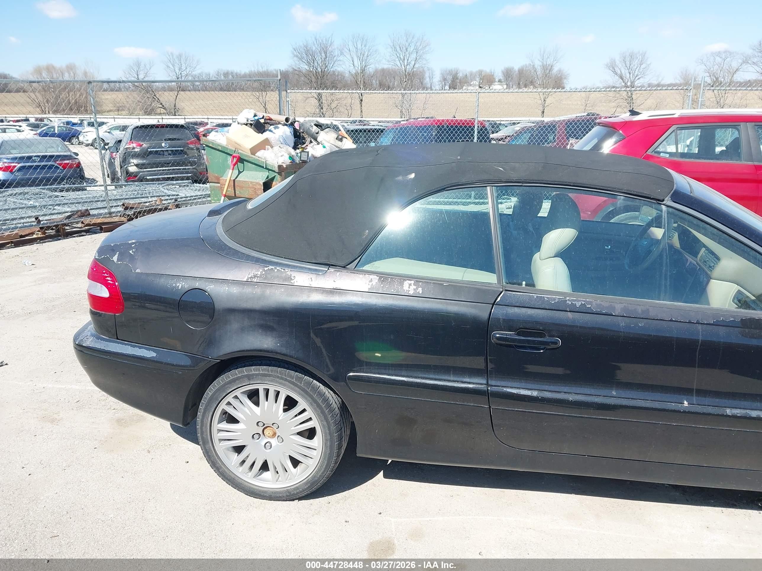 2003 Volvo C70 Lt Black vin: YV1NC63D23J036330