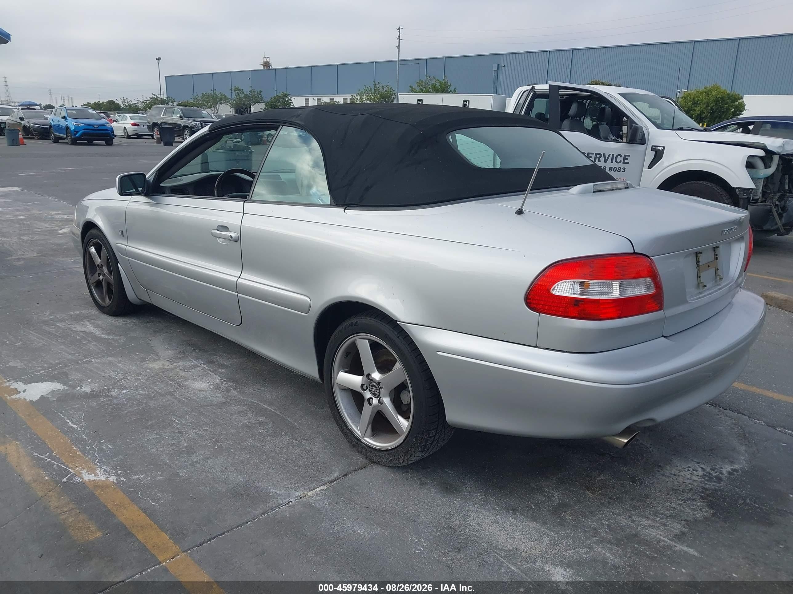 2004 Volvo C70 Lt Silver vin: YV1NC63D24J062055