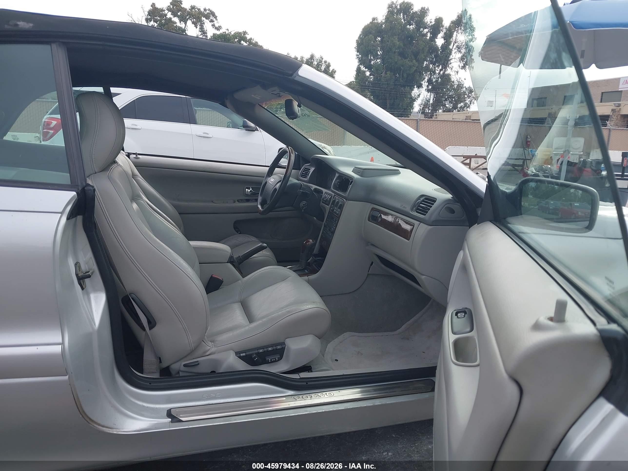 2004 Volvo C70 Lt Silver vin: YV1NC63D24J062055