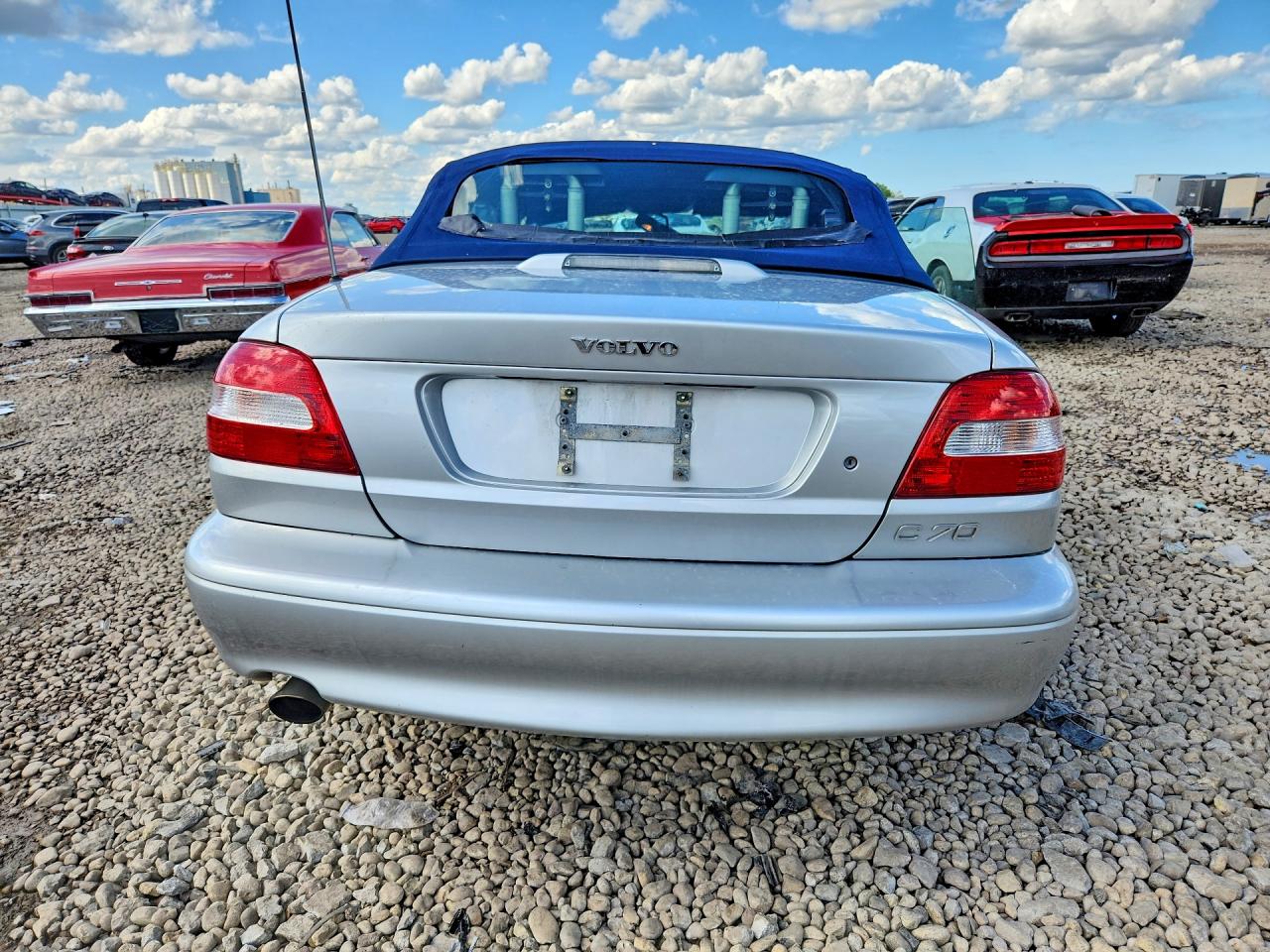 2003 Volvo C70 Lpt Silver vin: YV1NC63D33J035123