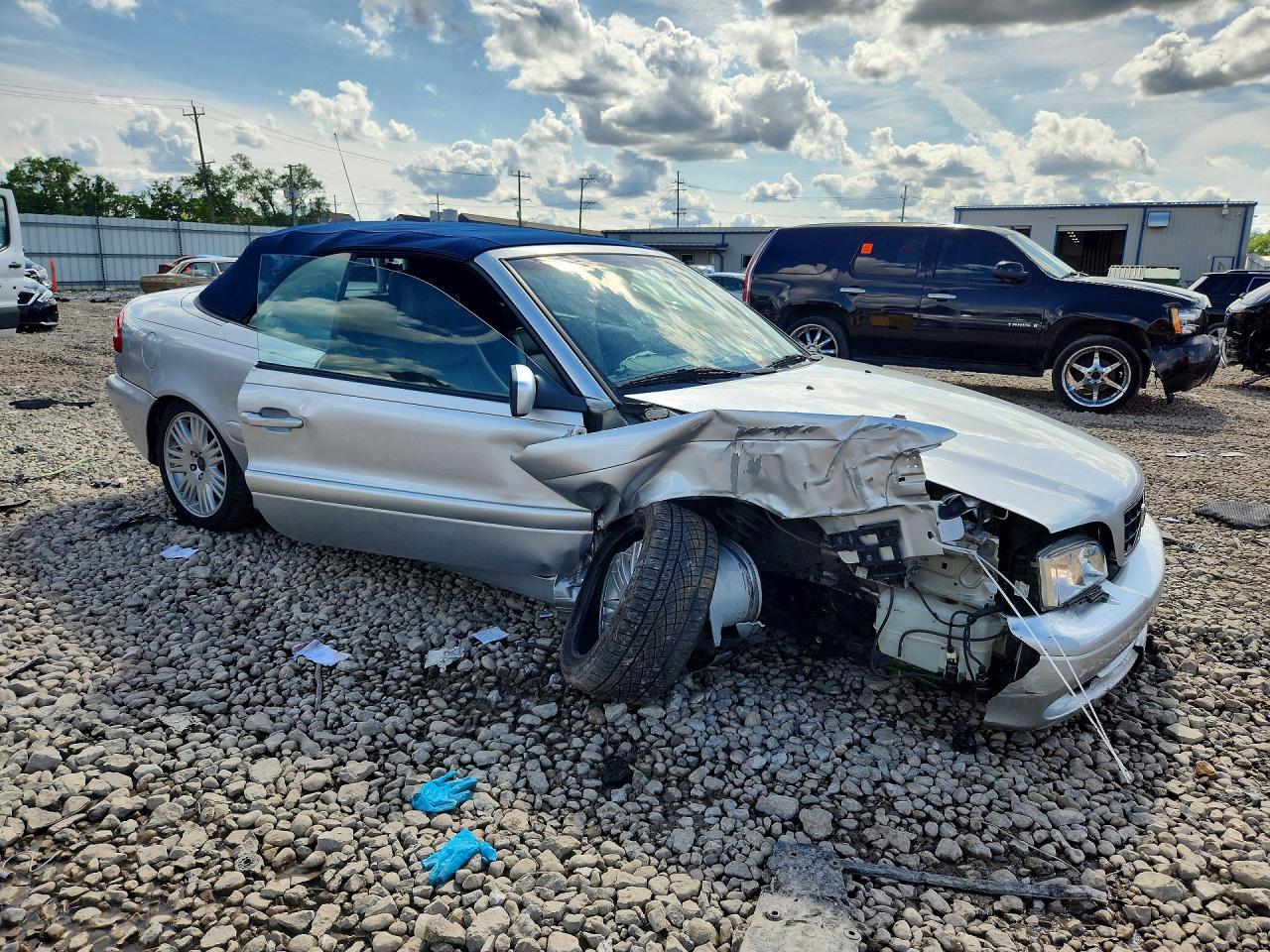 2003 Volvo C70 Lpt Silver vin: YV1NC63D33J035123