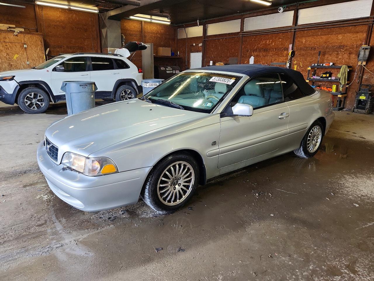 2004 Volvo C70 Lpt Silver vin: YV1NC63D44J060551