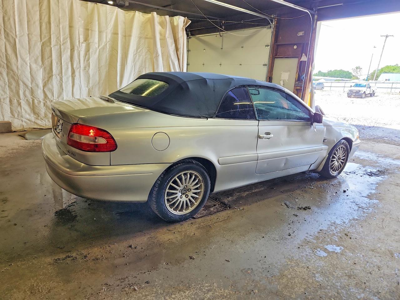 2004 Volvo C70 Lpt Silver vin: YV1NC63D44J060551