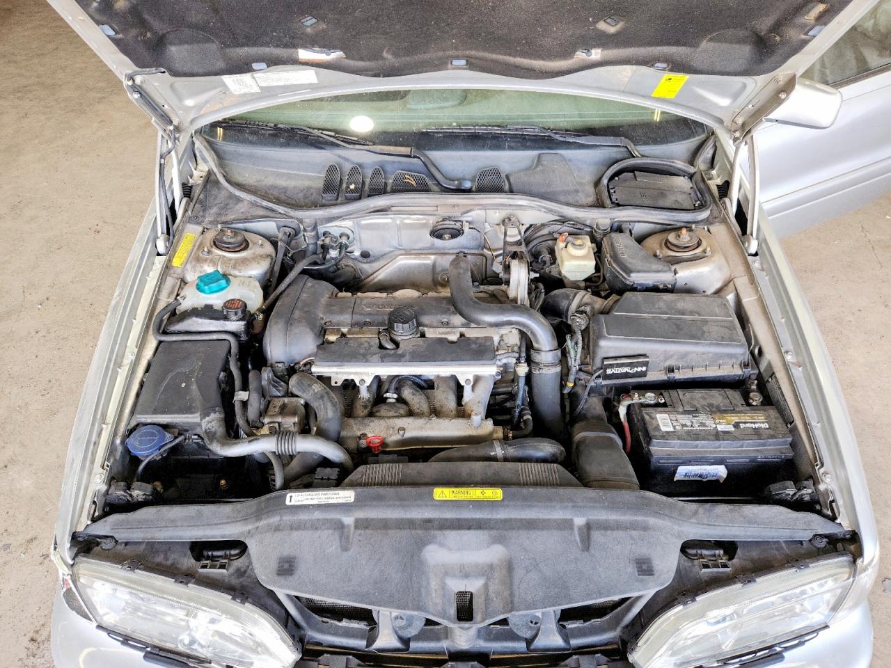 2004 Volvo C70 Lpt Silver vin: YV1NC63D44J060551