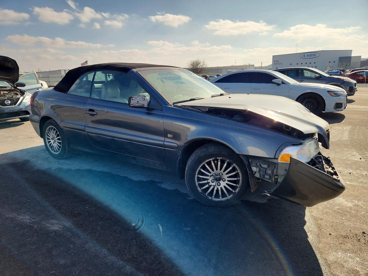 2004 Volvo C70 Lpt Gray vin: YV1NC63D84J048841