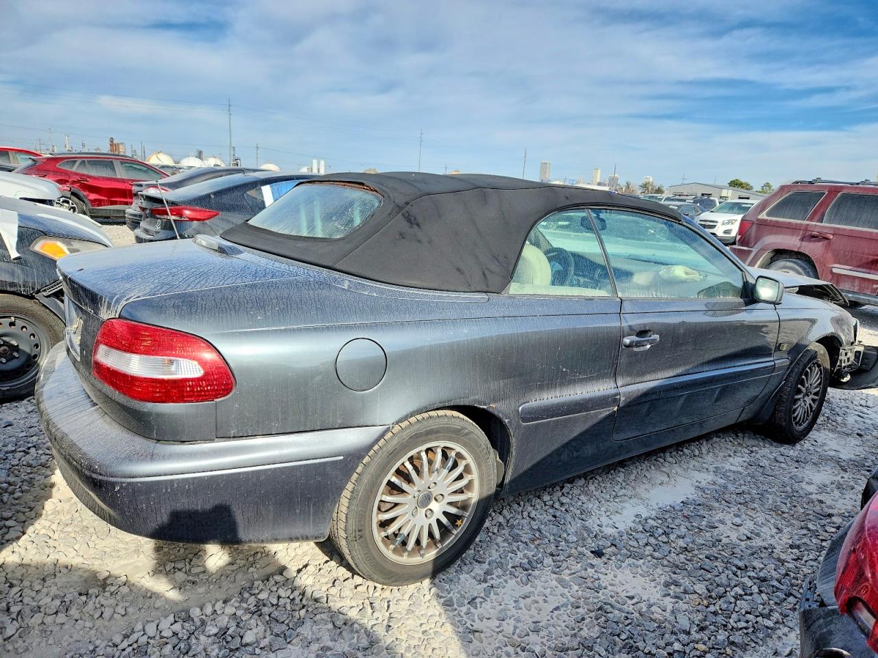 2004 Volvo C70 Lpt Gray vin: YV1NC63D84J048841