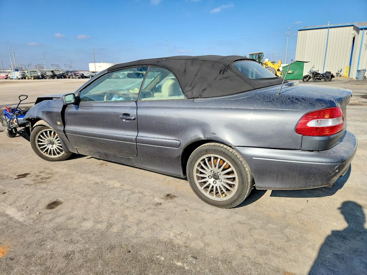 2004 Volvo C70 Lpt Gray vin: YV1NC63D84J048841