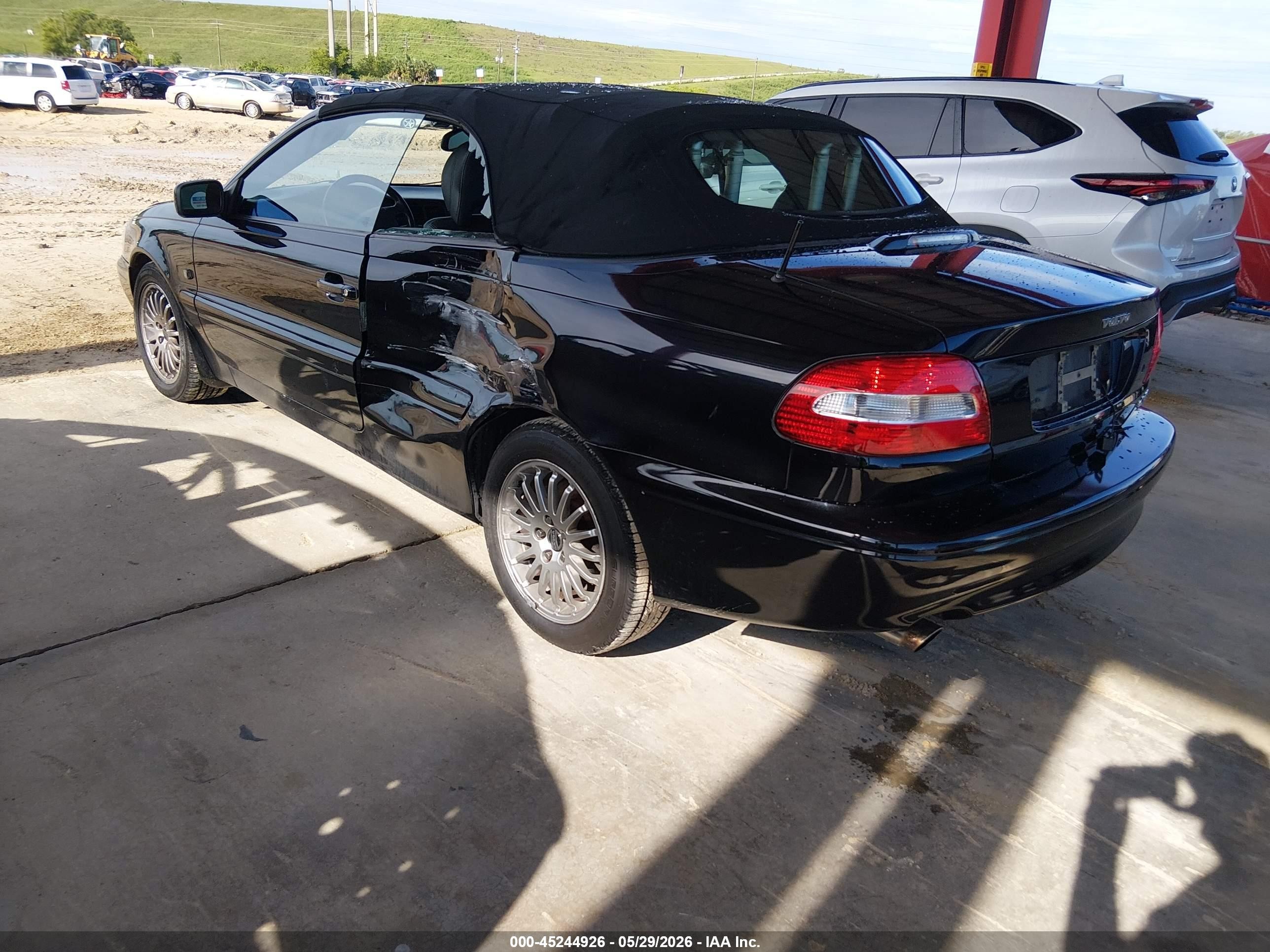 2004 Volvo C70 Lt Черный vin: YV1NC63DX4J060456