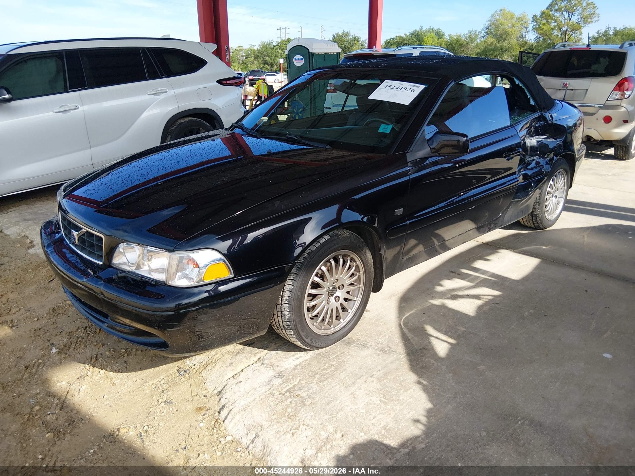 2004 Volvo C70 Lt Черный vin: YV1NC63DX4J060456