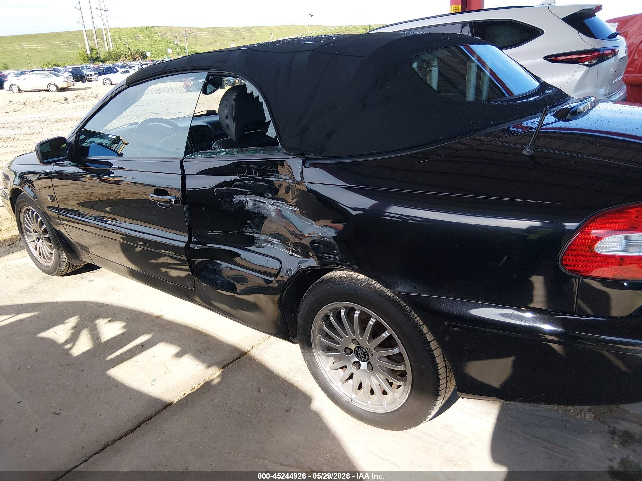 2004 Volvo C70 Lt Черный vin: YV1NC63DX4J060456