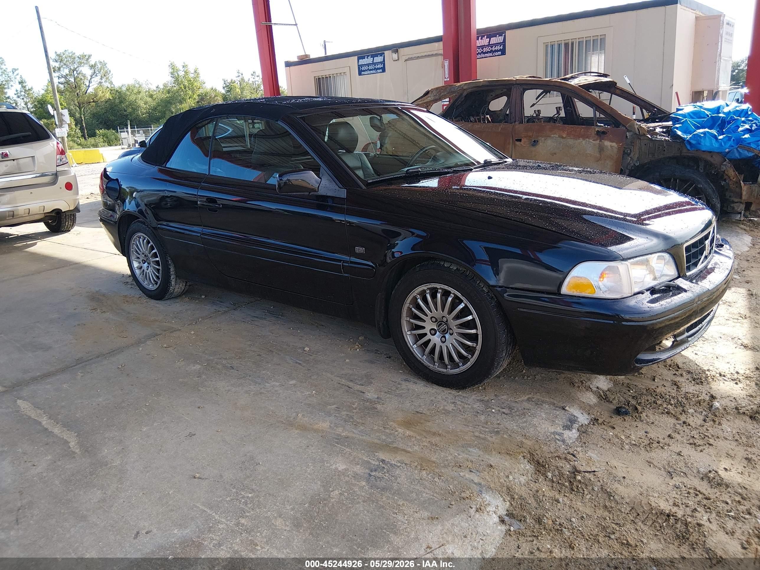 2004 Volvo C70 Lt Черный vin: YV1NC63DX4J060456