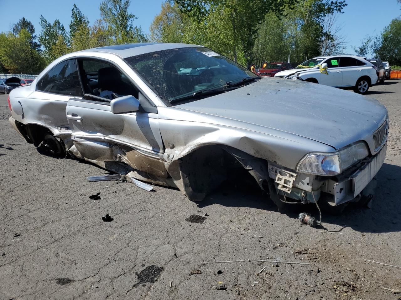 2000 Volvo C70 Turbo Серебряный vin: YV1NK53D7YJ020760