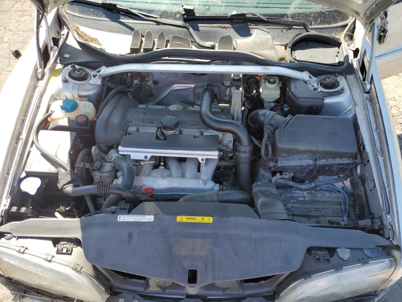 2000 Volvo C70 Turbo Серебряный vin: YV1NK53D7YJ020760