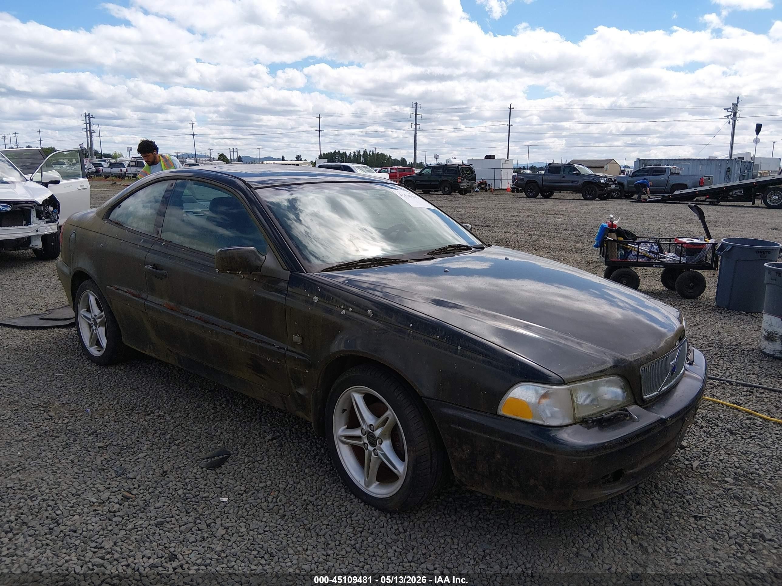 2000 Volvo C70 Ht White vin: YV1NK53D7YJ021391