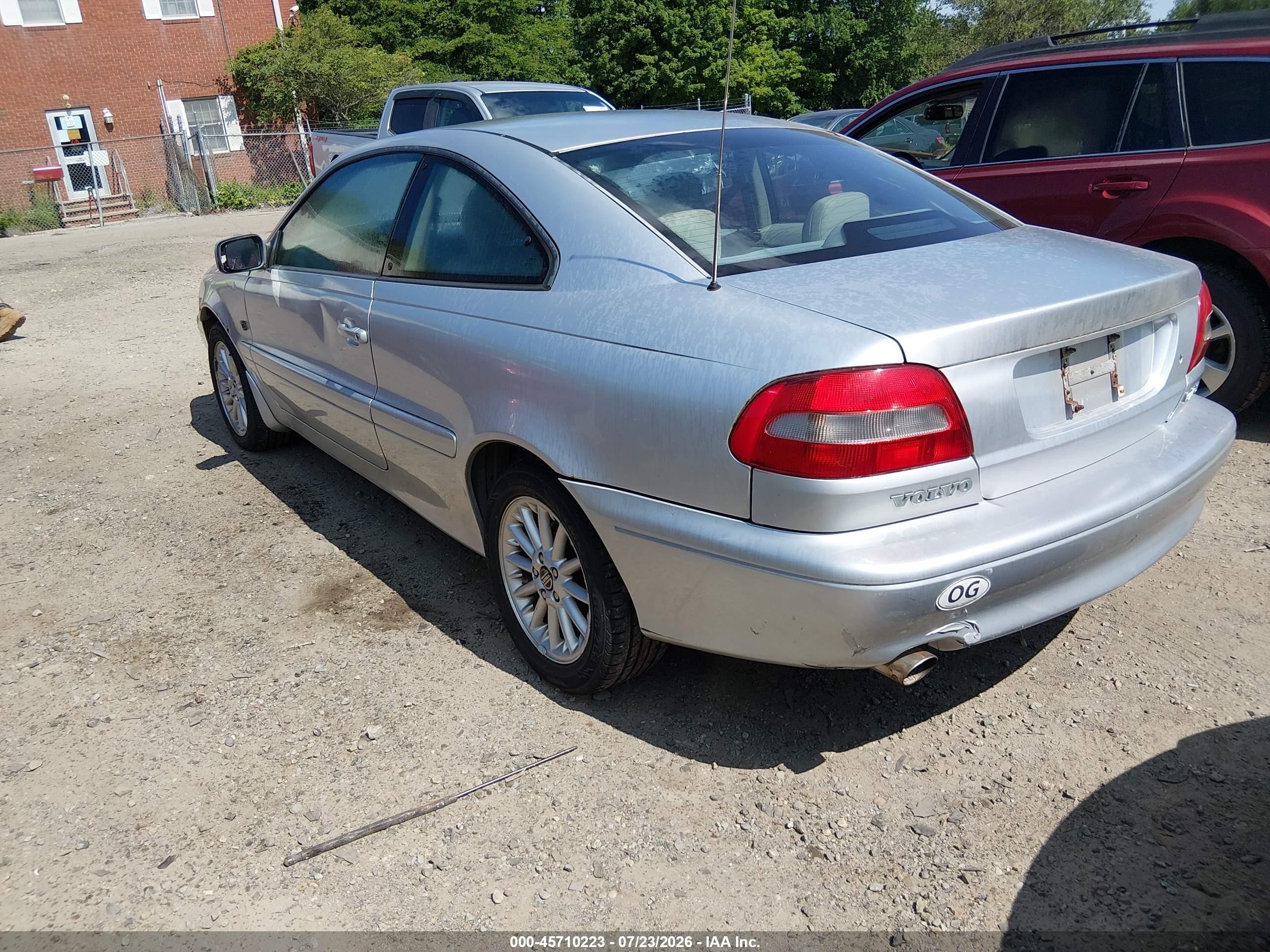 1999 Volvo C70 Lt Silver vin: YV1NK56D9XJ012847