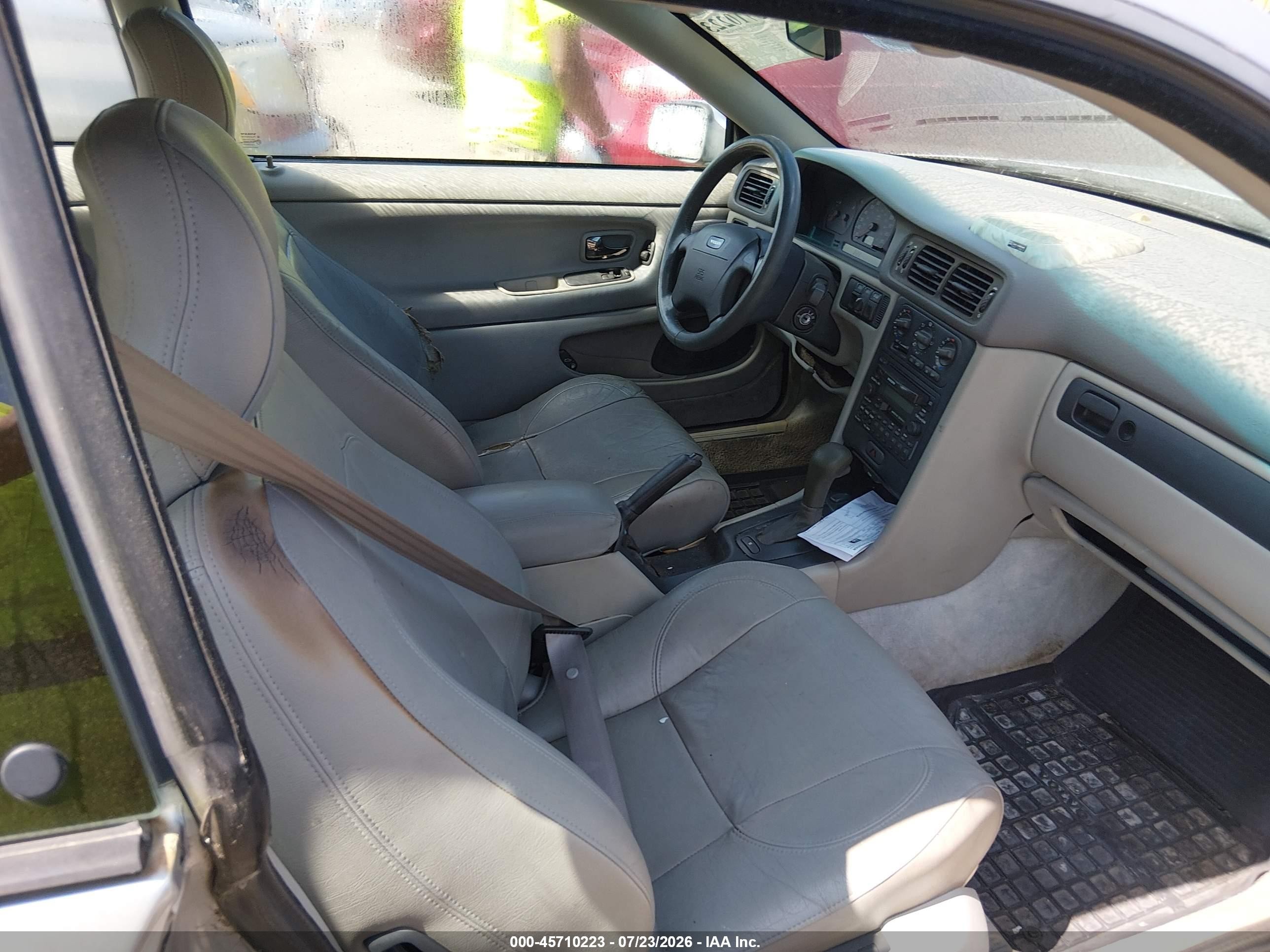 1999 Volvo C70 Lt Silver vin: YV1NK56D9XJ012847