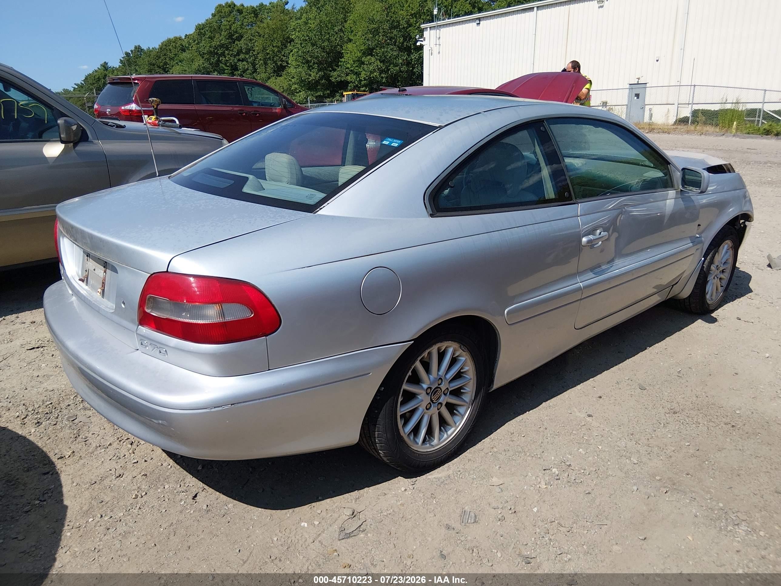 1999 Volvo C70 Lt Silver vin: YV1NK56D9XJ012847