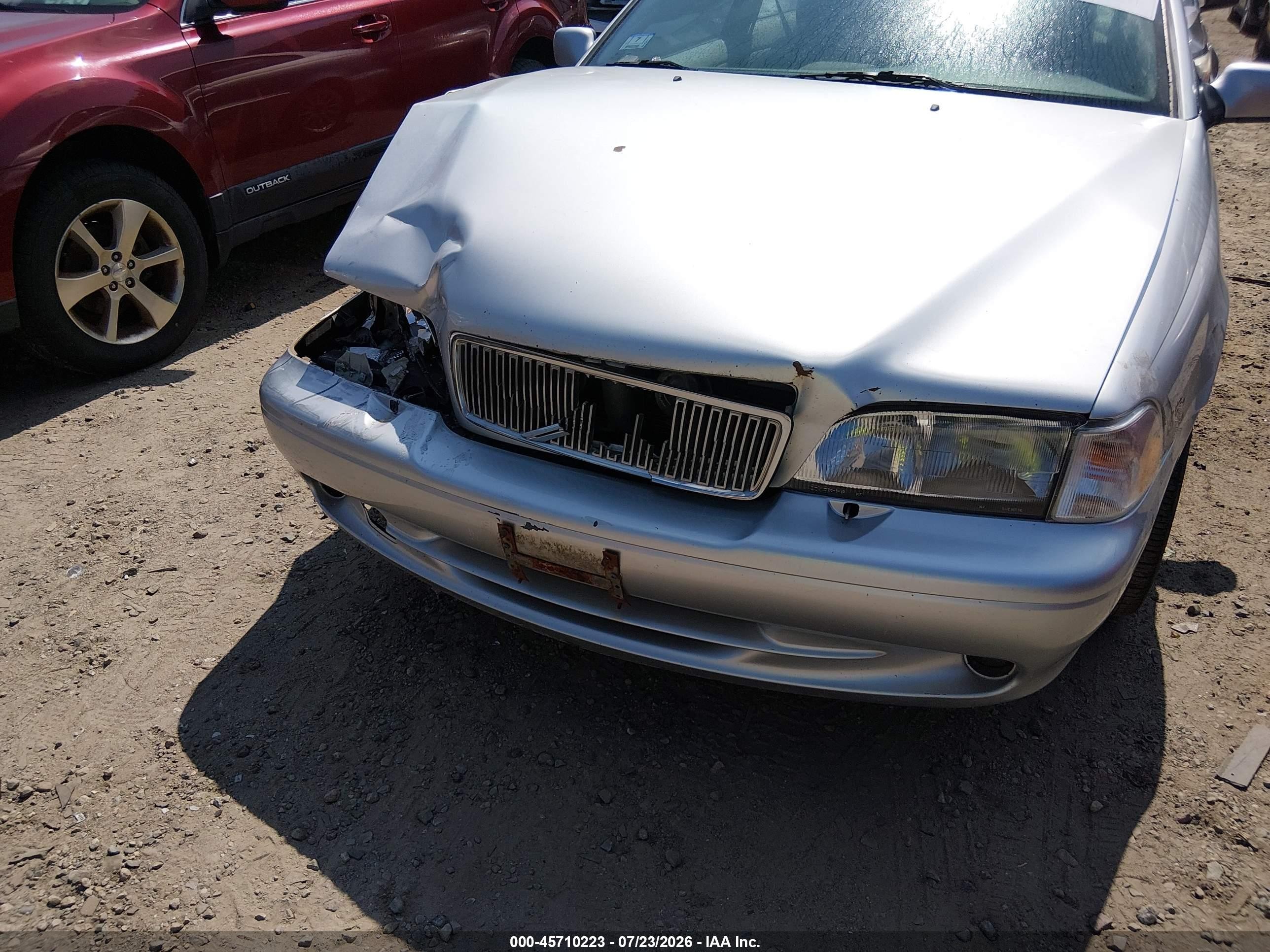 1999 Volvo C70 Lt Silver vin: YV1NK56D9XJ012847
