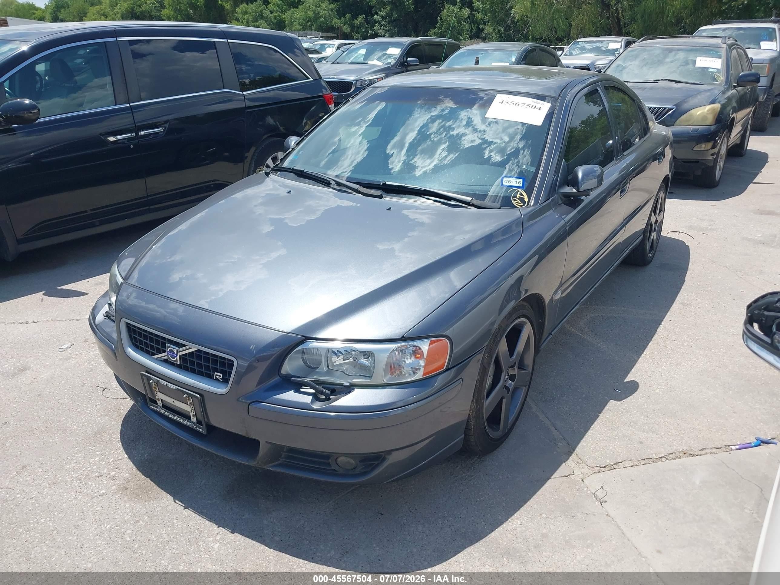 2005 Volvo S60 R Blue vin: YV1RH527252440248