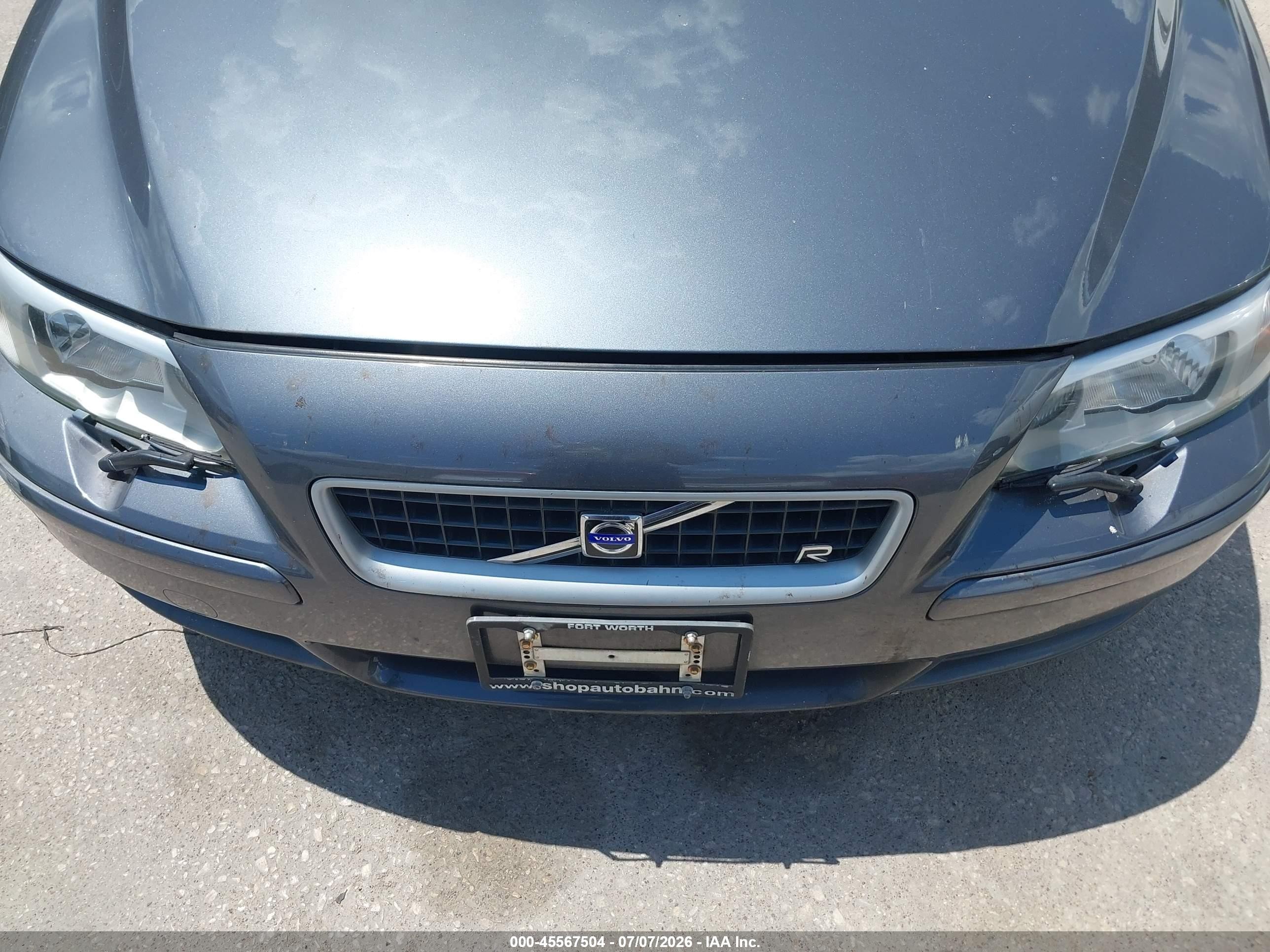 2005 Volvo S60 R Blue vin: YV1RH527252440248