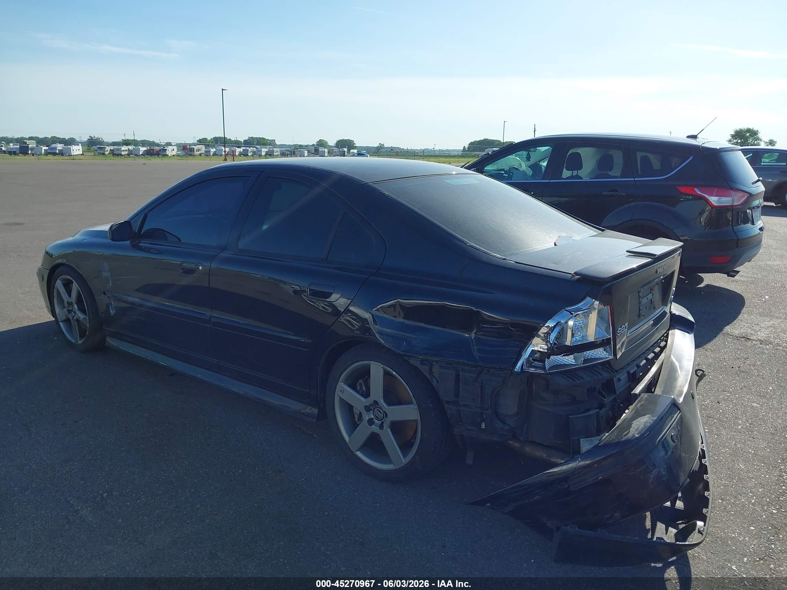2006 Volvo S60 R Black vin: YV1RH527462551420