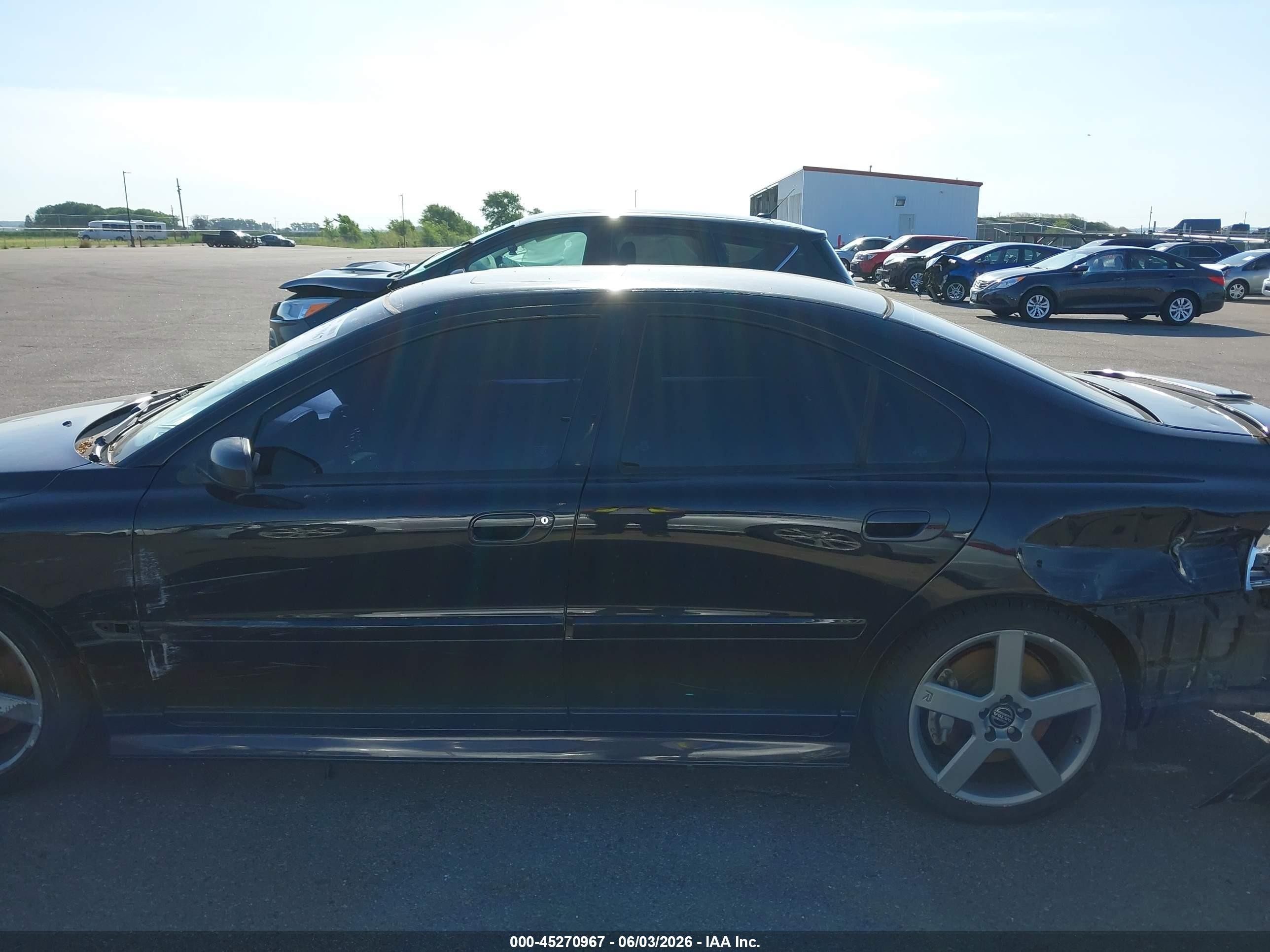 2006 Volvo S60 R Black vin: YV1RH527462551420