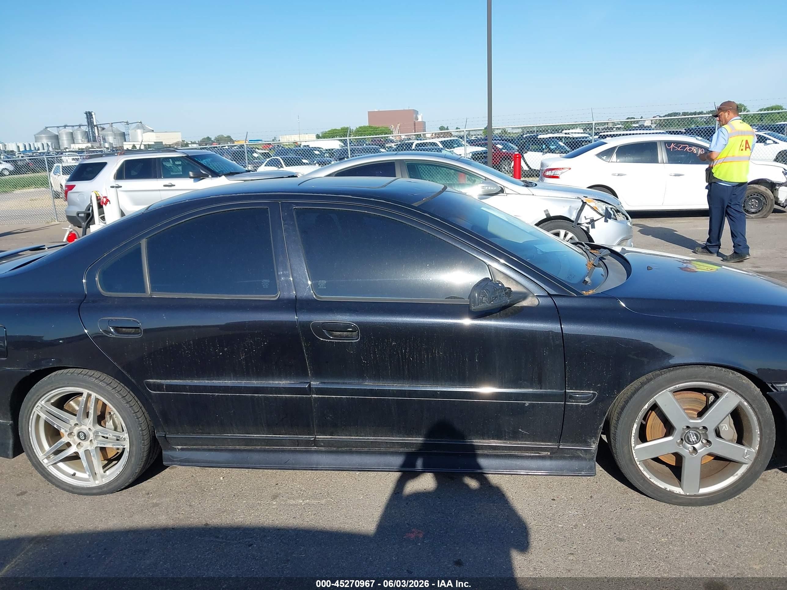 2006 Volvo S60 R Black vin: YV1RH527462551420
