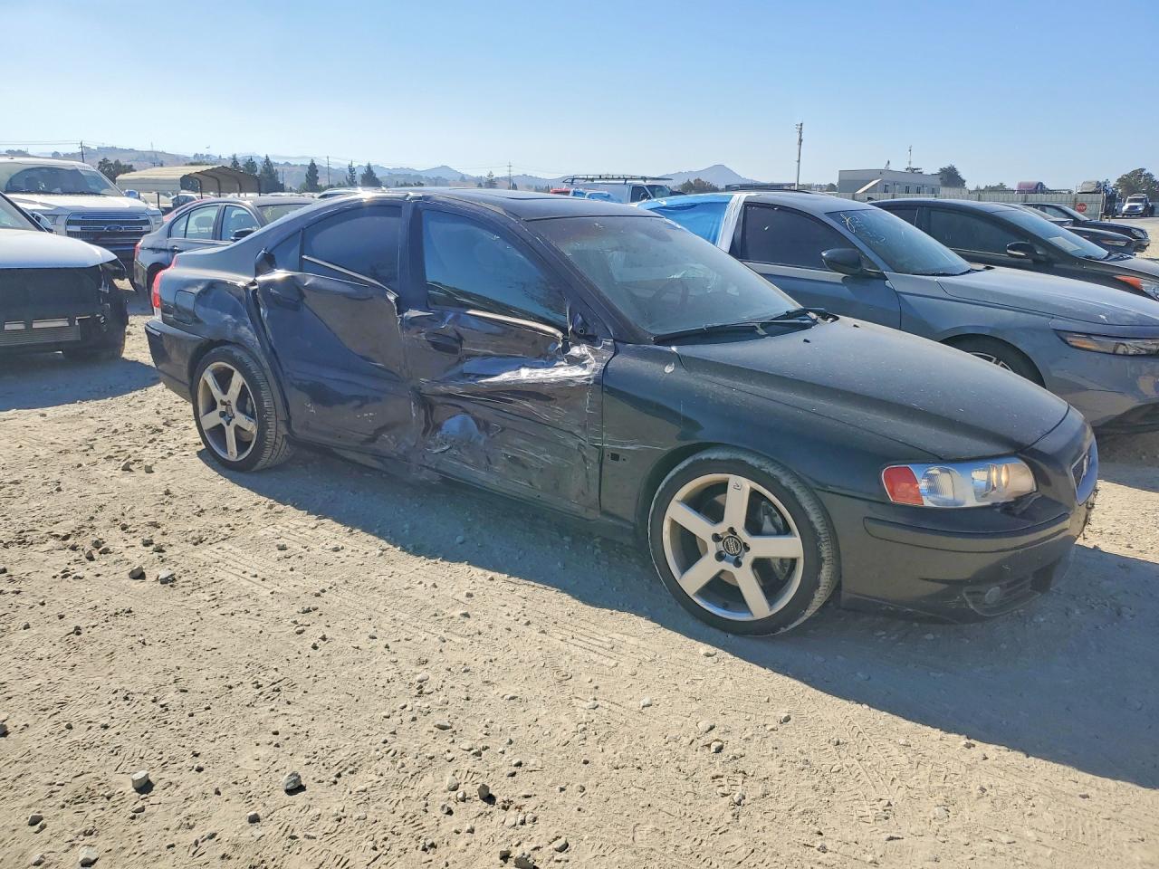 2006 Volvo S60 R Black vin: YV1RH527562530950