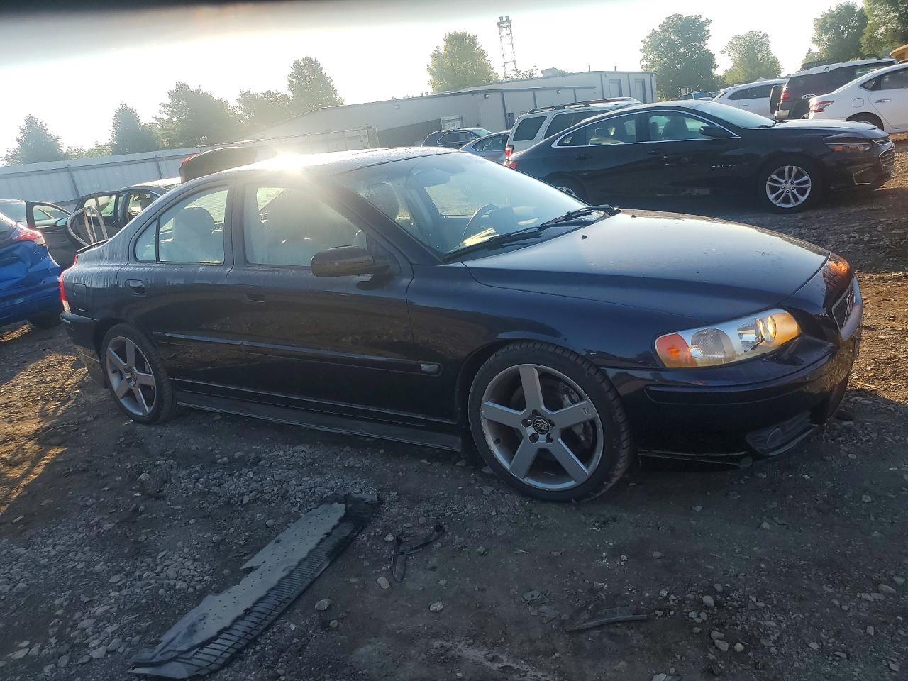 2005 Volvo S60 R Blue vin: YV1RH527752449768