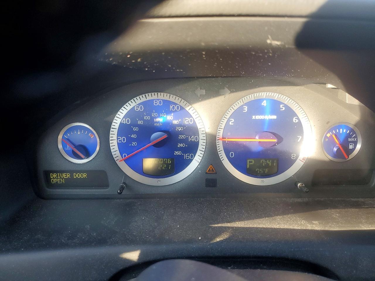 2005 Volvo S60 R Blue vin: YV1RH527752449768