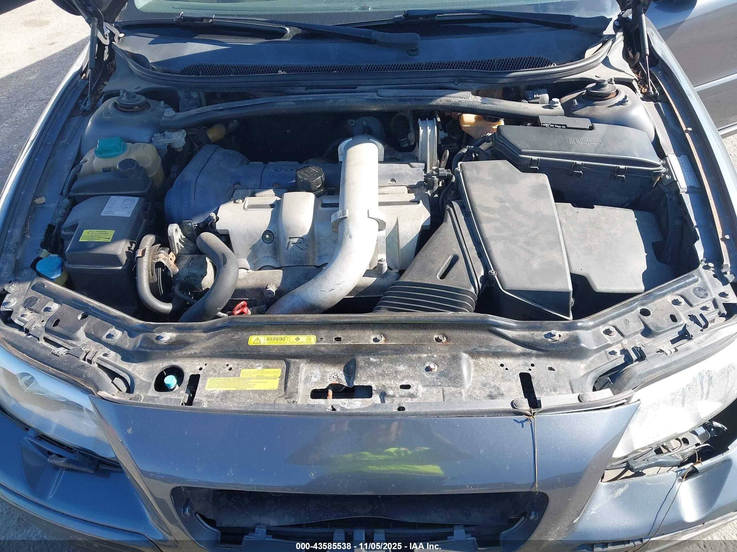 2005 Volvo S60 R Gray vin: YV1RH527952440666