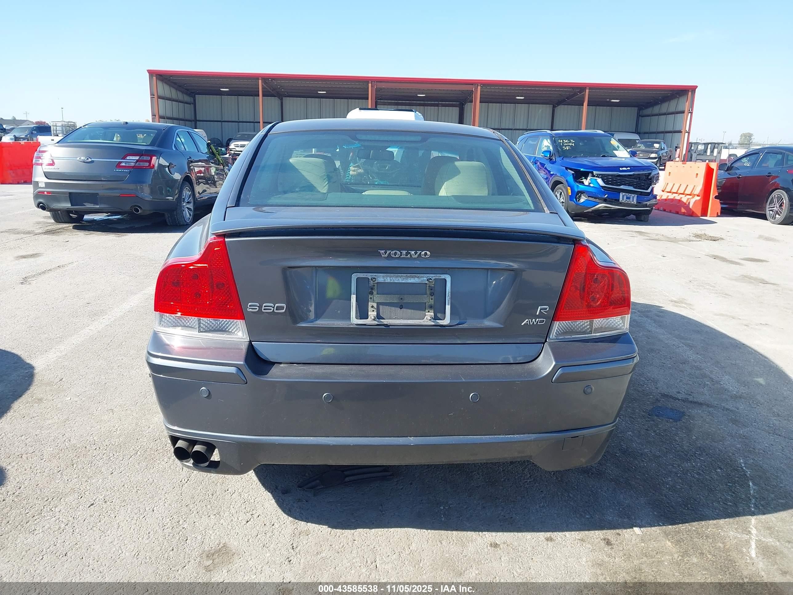 2005 Volvo S60 R Gray vin: YV1RH527952440666