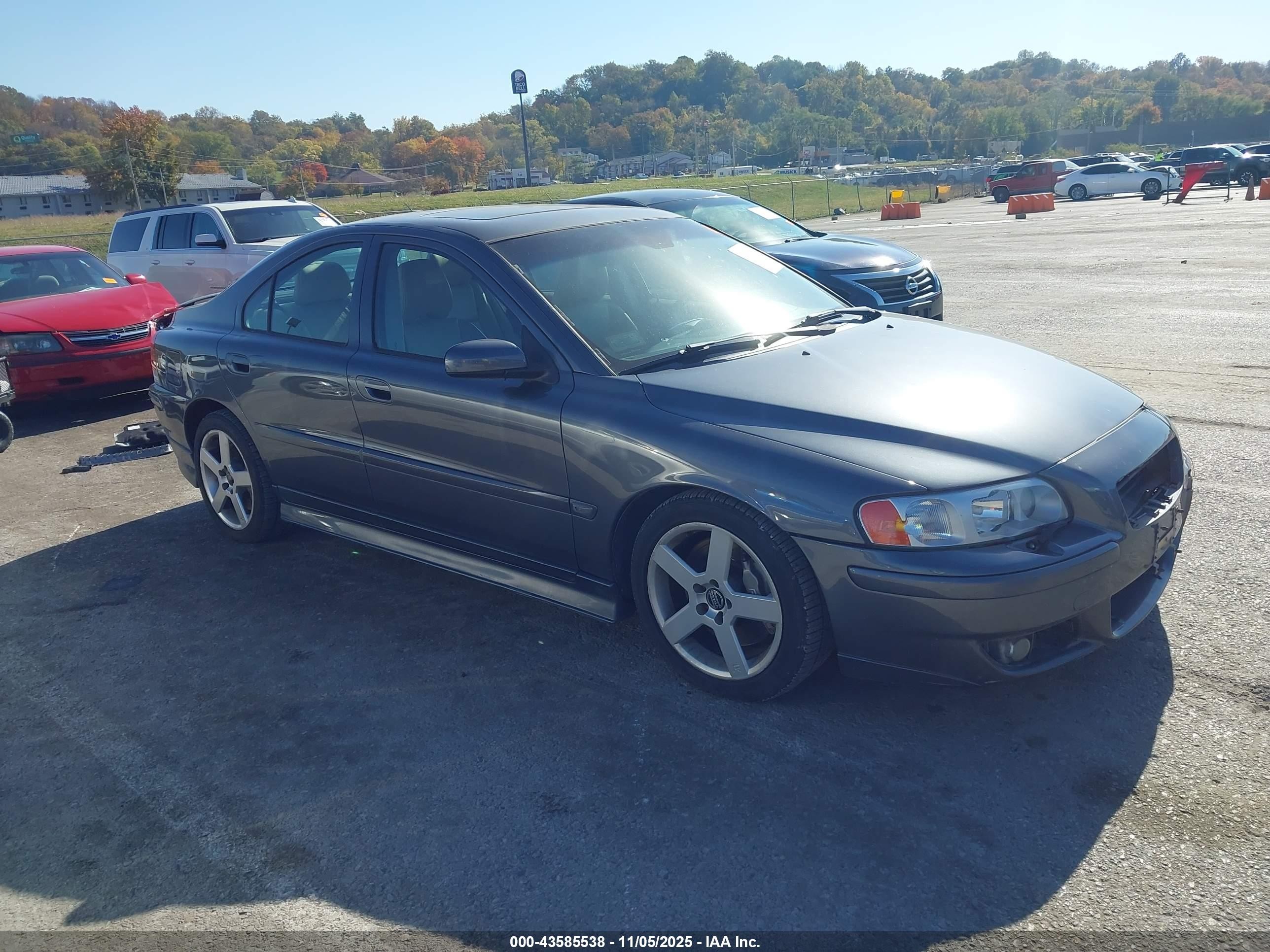 2005 Volvo S60 R Gray vin: YV1RH527952440666