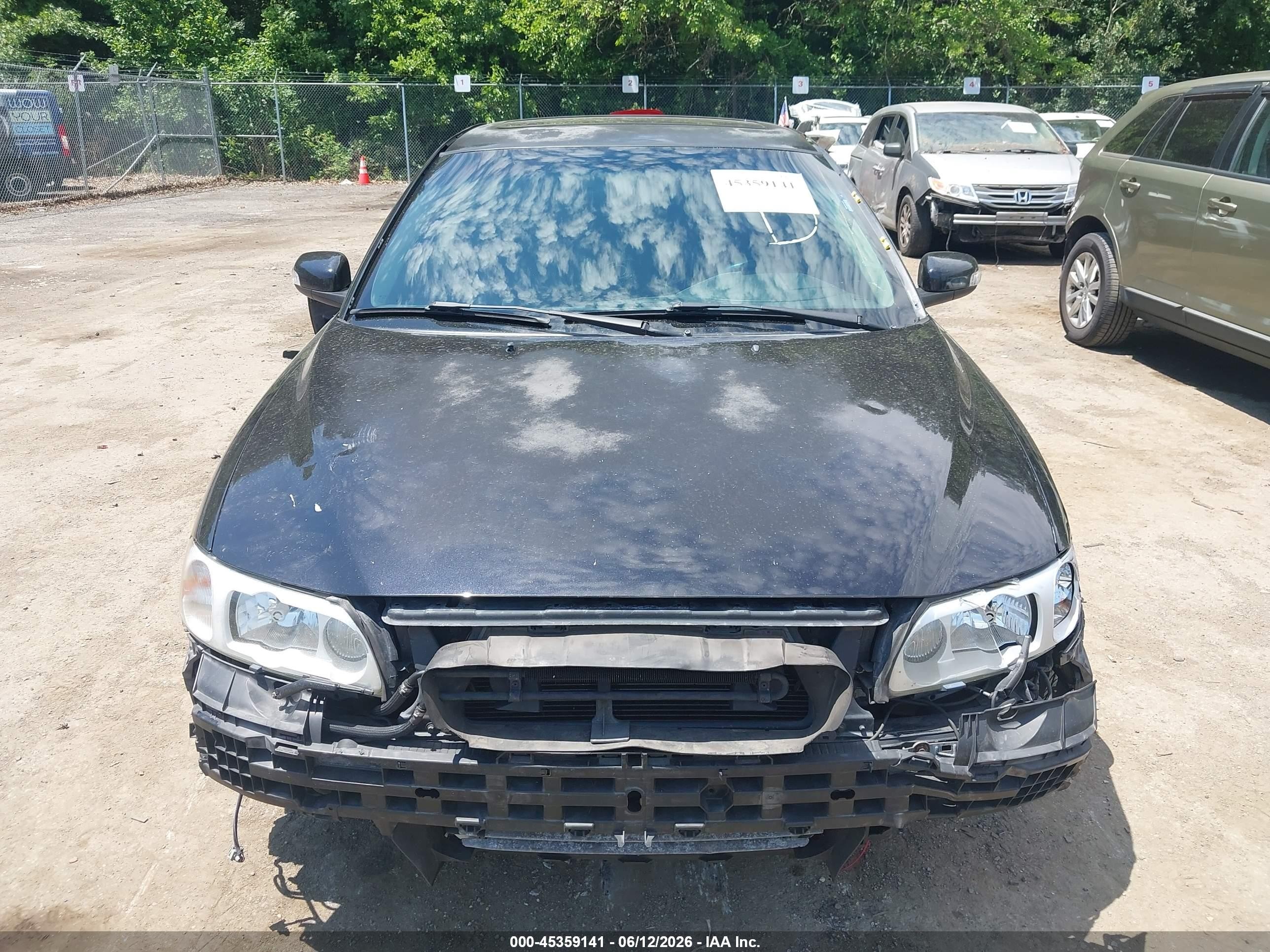 2007 Volvo S60 R Black vin: YV1RH527X72614697