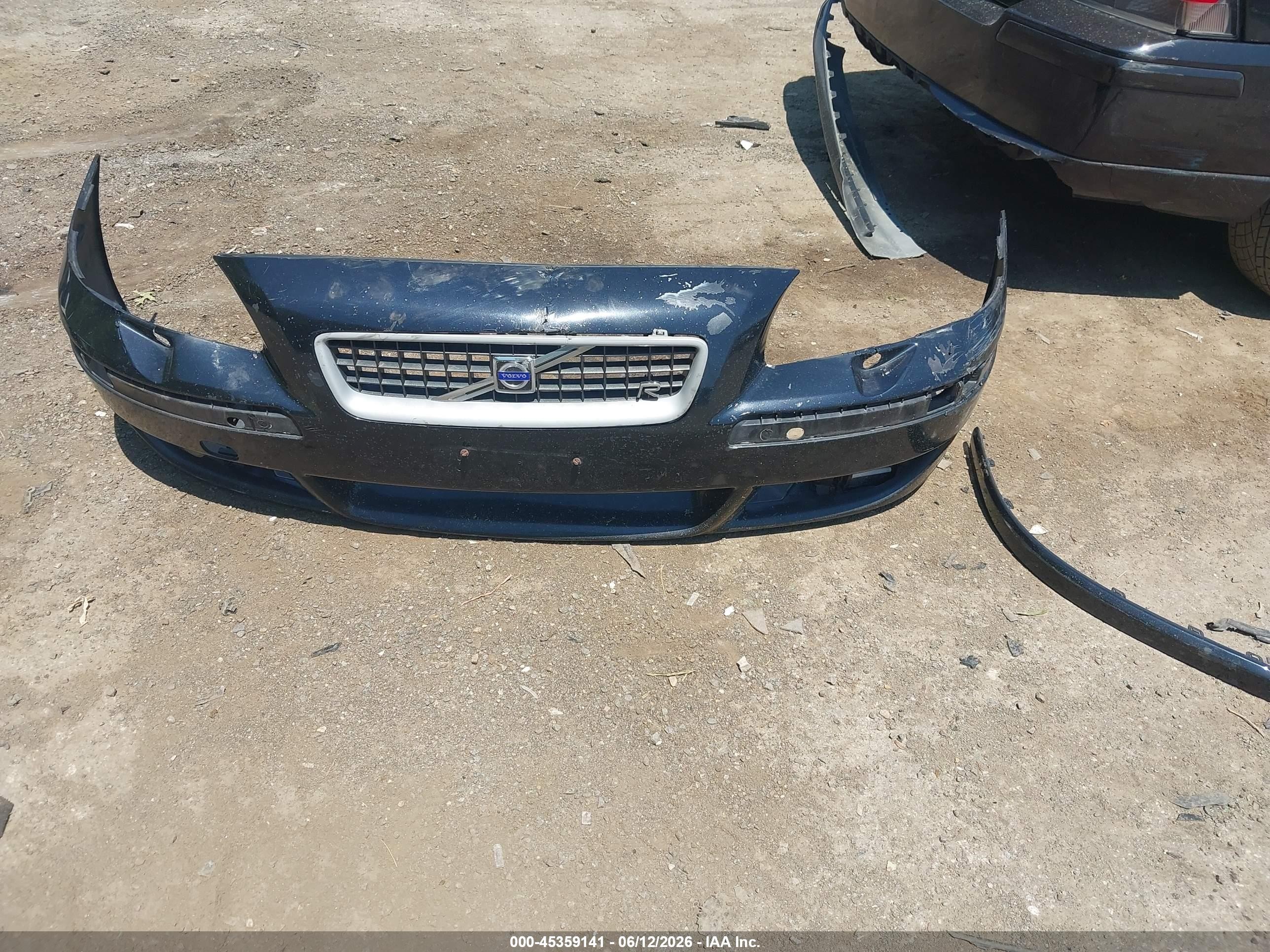 2007 Volvo S60 R Black vin: YV1RH527X72614697