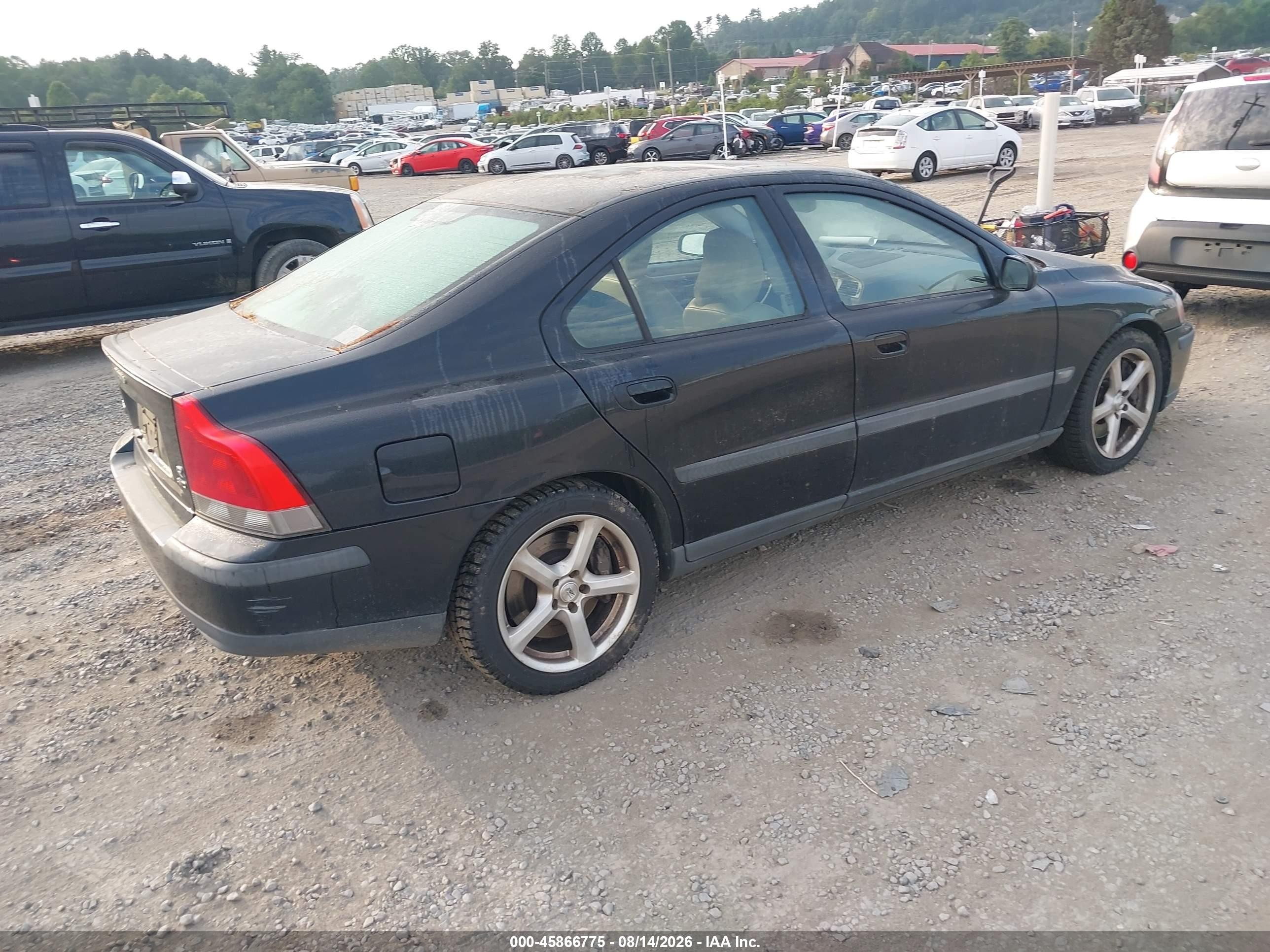 2004 Volvo S60 R Black vin: YV1RH52Y842393802