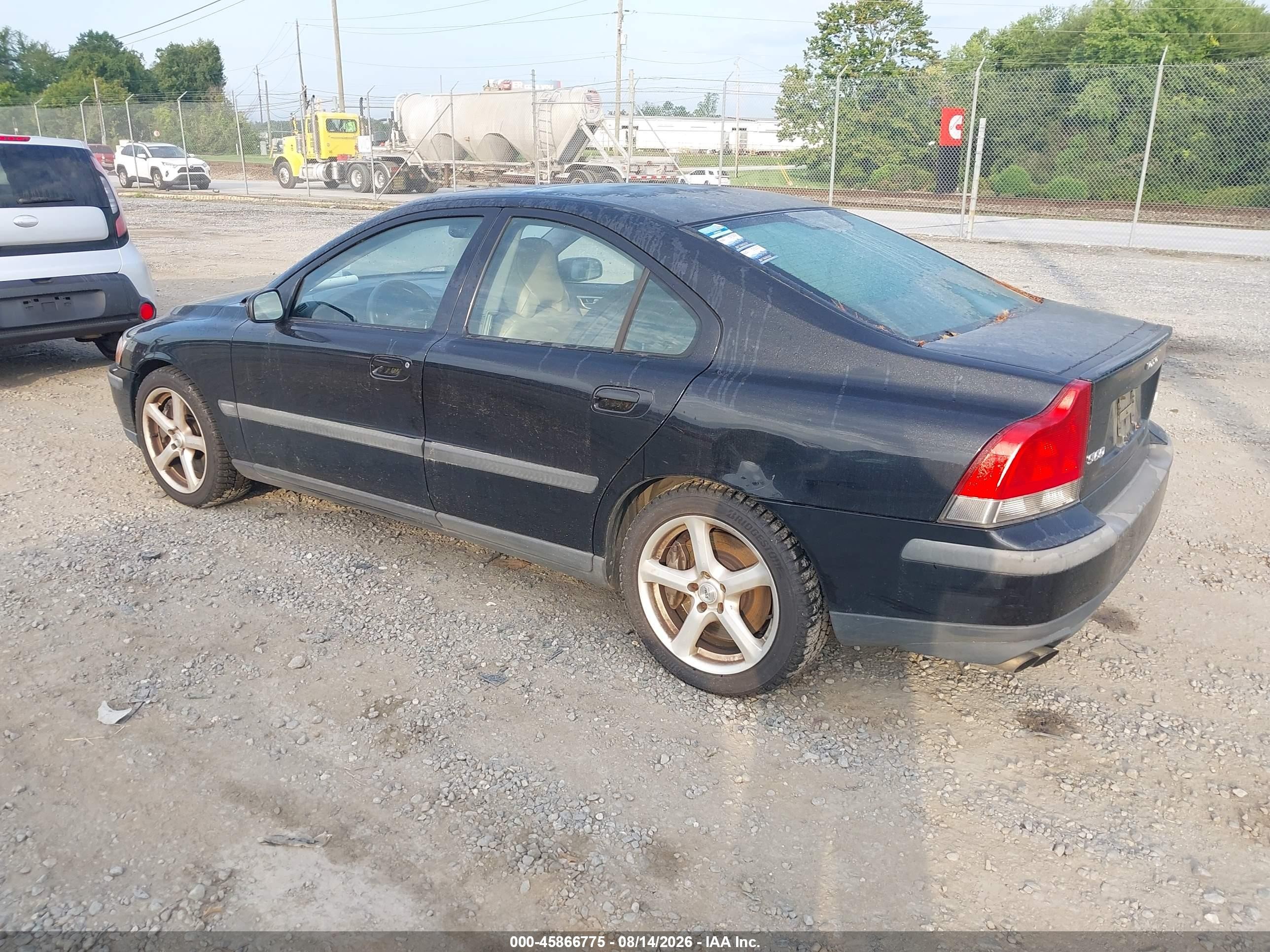 2004 Volvo S60 R Black vin: YV1RH52Y842393802