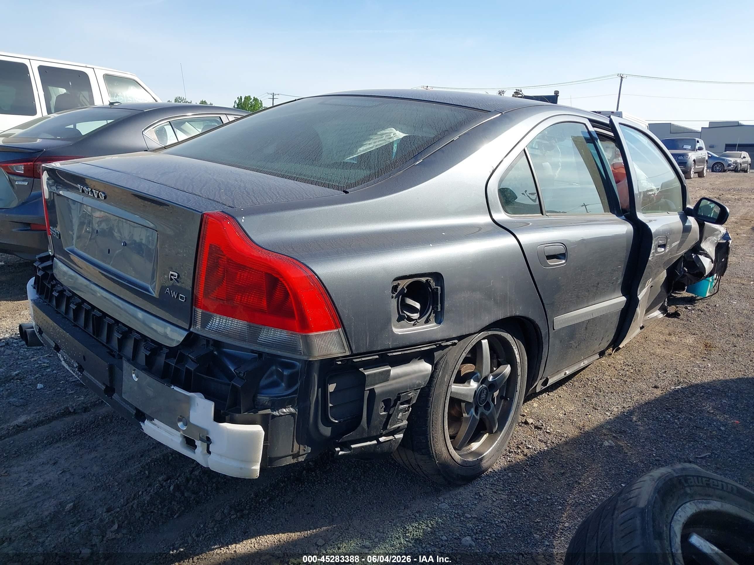 2004 Volvo S60 R Серый vin: YV1RH52Y842418505